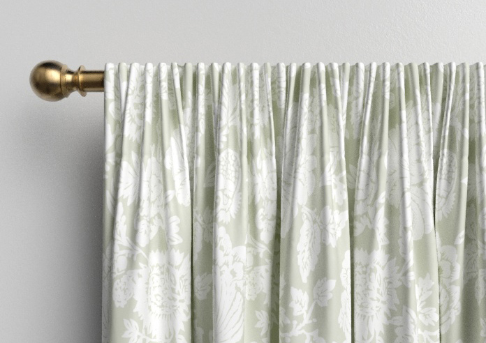 Shabby Chic by Rachel Ashwell Stipple, Sage - Made to Measure Curtains - Image 9